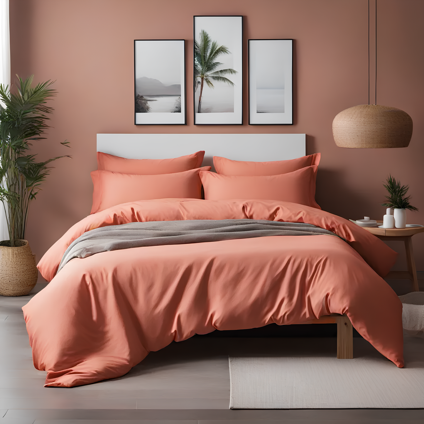 Luxus Bettwäsche aus Lyocell I Koala Comfort Orange