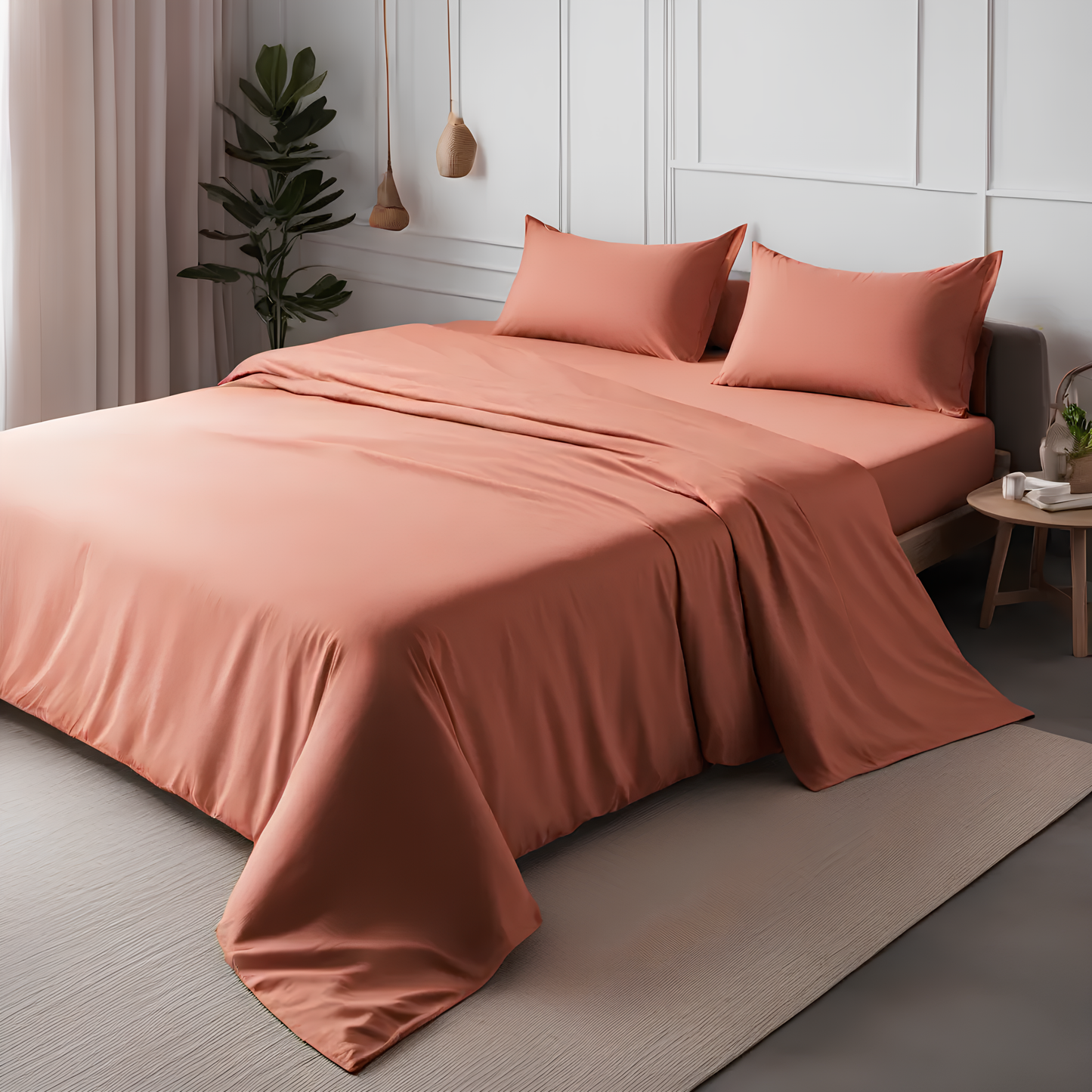 Luxus Bettwäsche aus Lyocell I Koala Comfort Orange