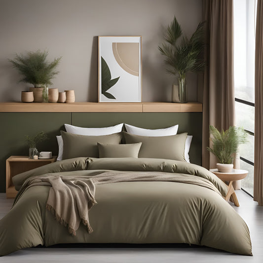 Luxus Bettwäsche aus Lyocell I Koala Comfort Khakigrün